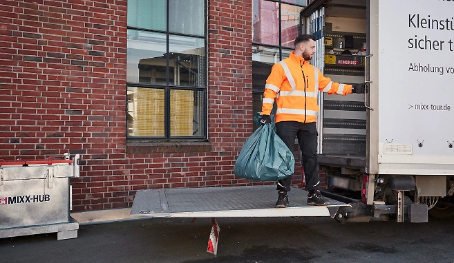 Transport von Sonderabfällen in Servicefahrzeugen